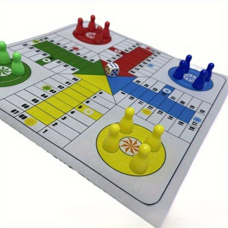 Game Mat - Dual-Purpose Rubber Board (9.45" Square) Doubles as Mouse Pad